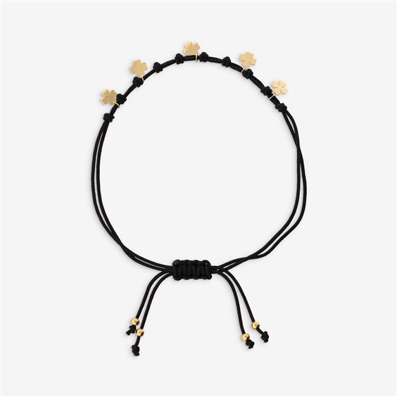Bracelet Milor in Yellow Gold WSGD90726.YG-BLACK - WSGD90726.YG-BLACK